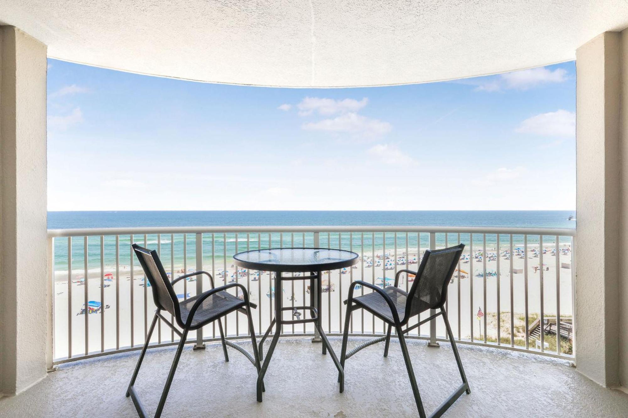Tradewinds 602- Beachfront Heated Indoor Pool Orange Beach Exterior photo