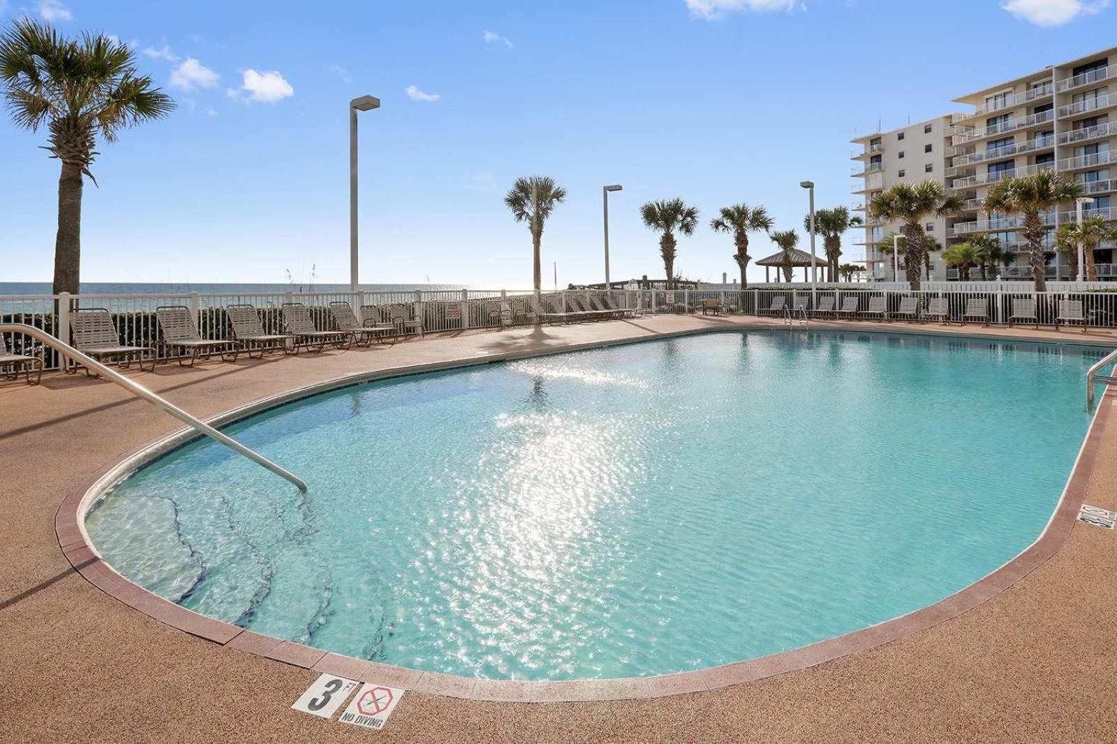 Tradewinds 602- Beachfront Heated Indoor Pool Orange Beach Exterior photo